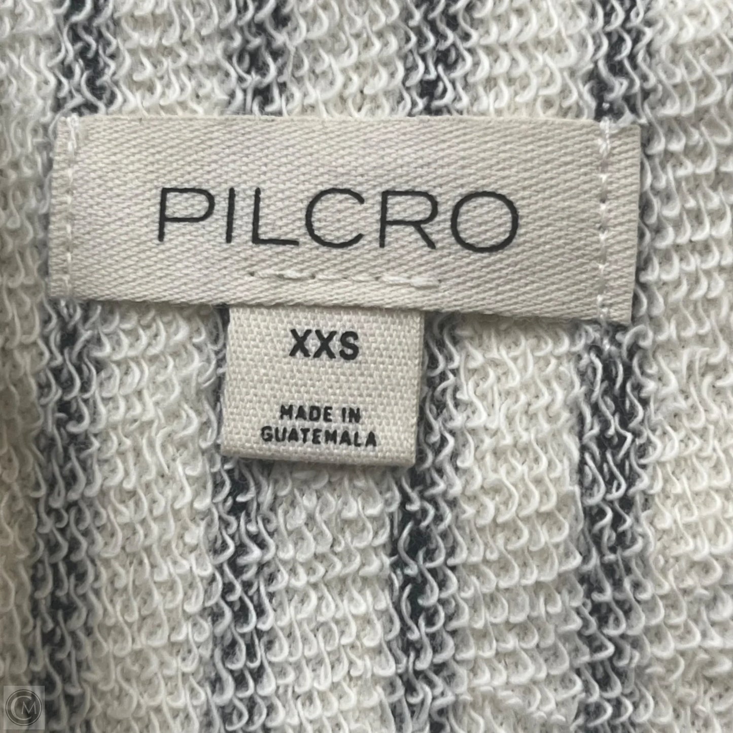 Sweatshirt Hoodie By Pilcro In Striped Pattern, Size: Xxs