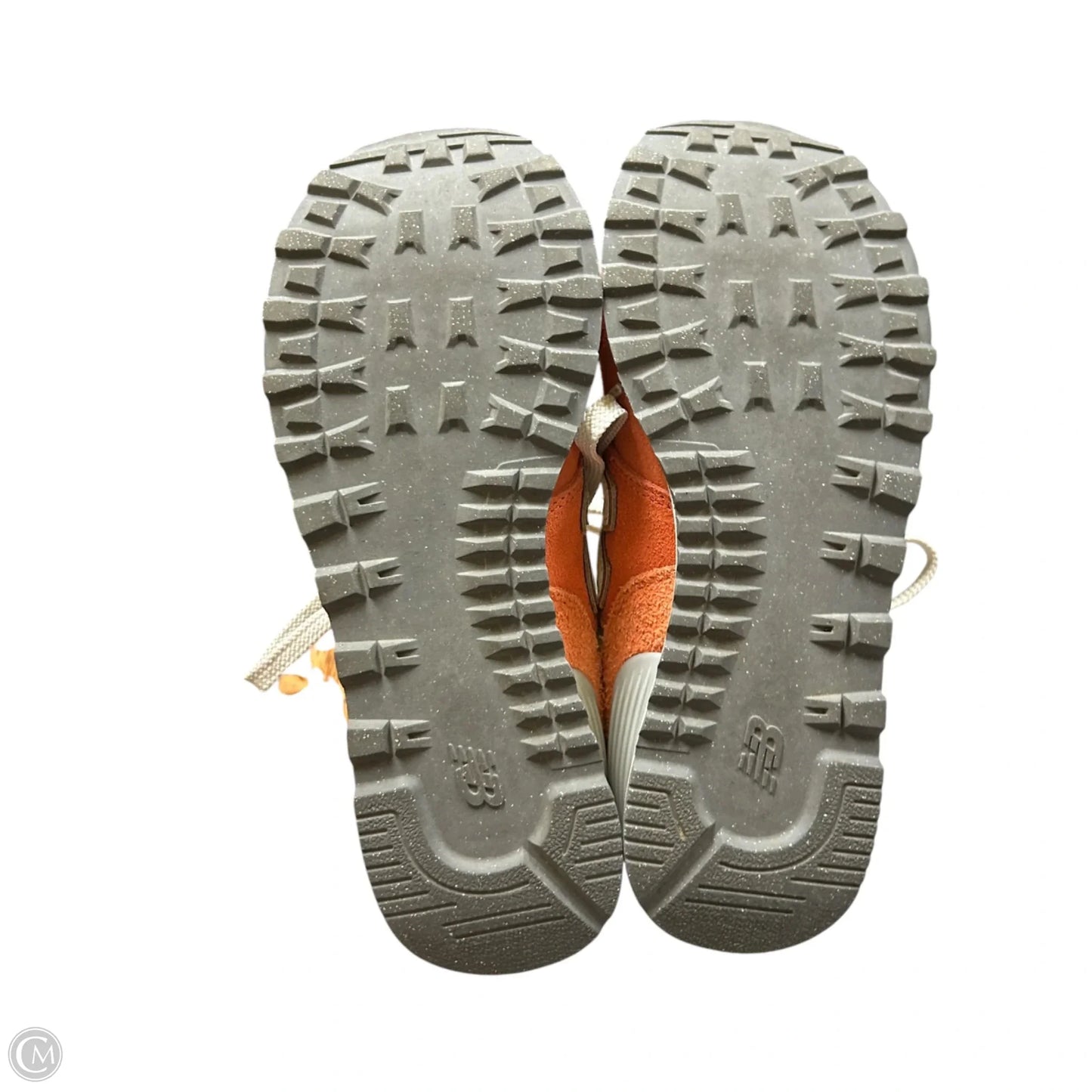 Shoes Sneakers By New Balance In Orange & White, Size: 5.5