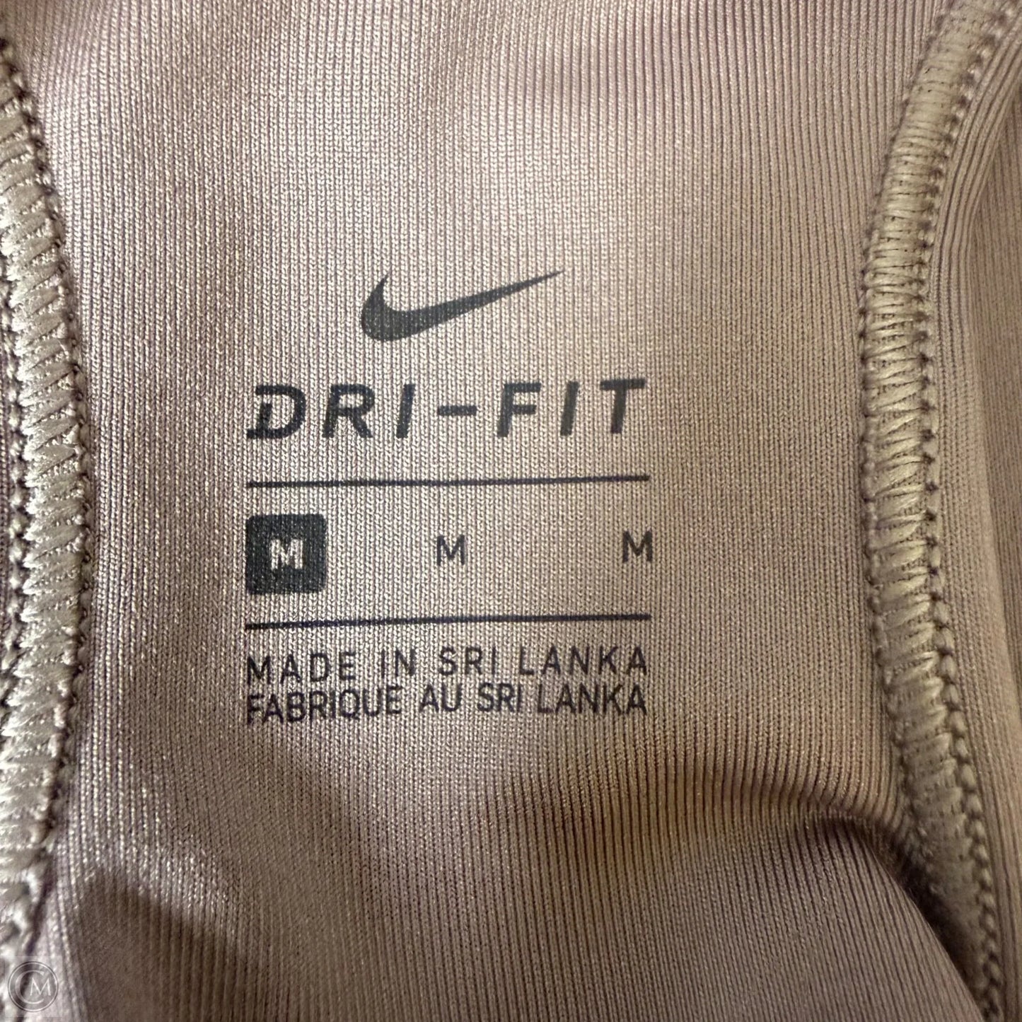 Athletic Bra By Nike Apparel In Mauve, Size: M