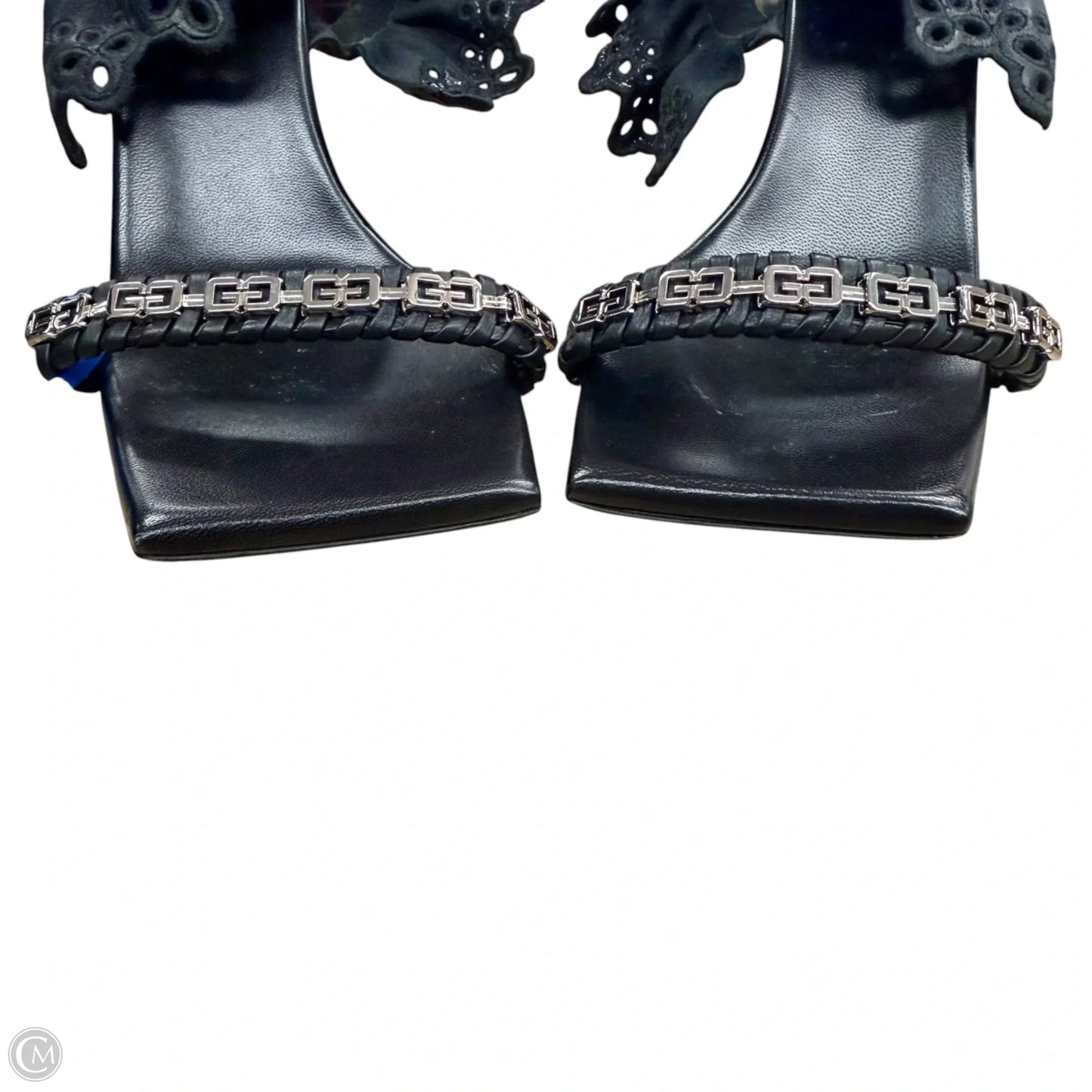 Sandals Luxury Designer By Givenchy In Black, Size: 9.5