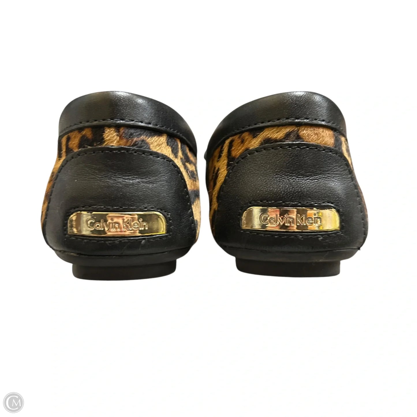 Shoes Flats By Calvin Klein In Animal Print, Size: 6