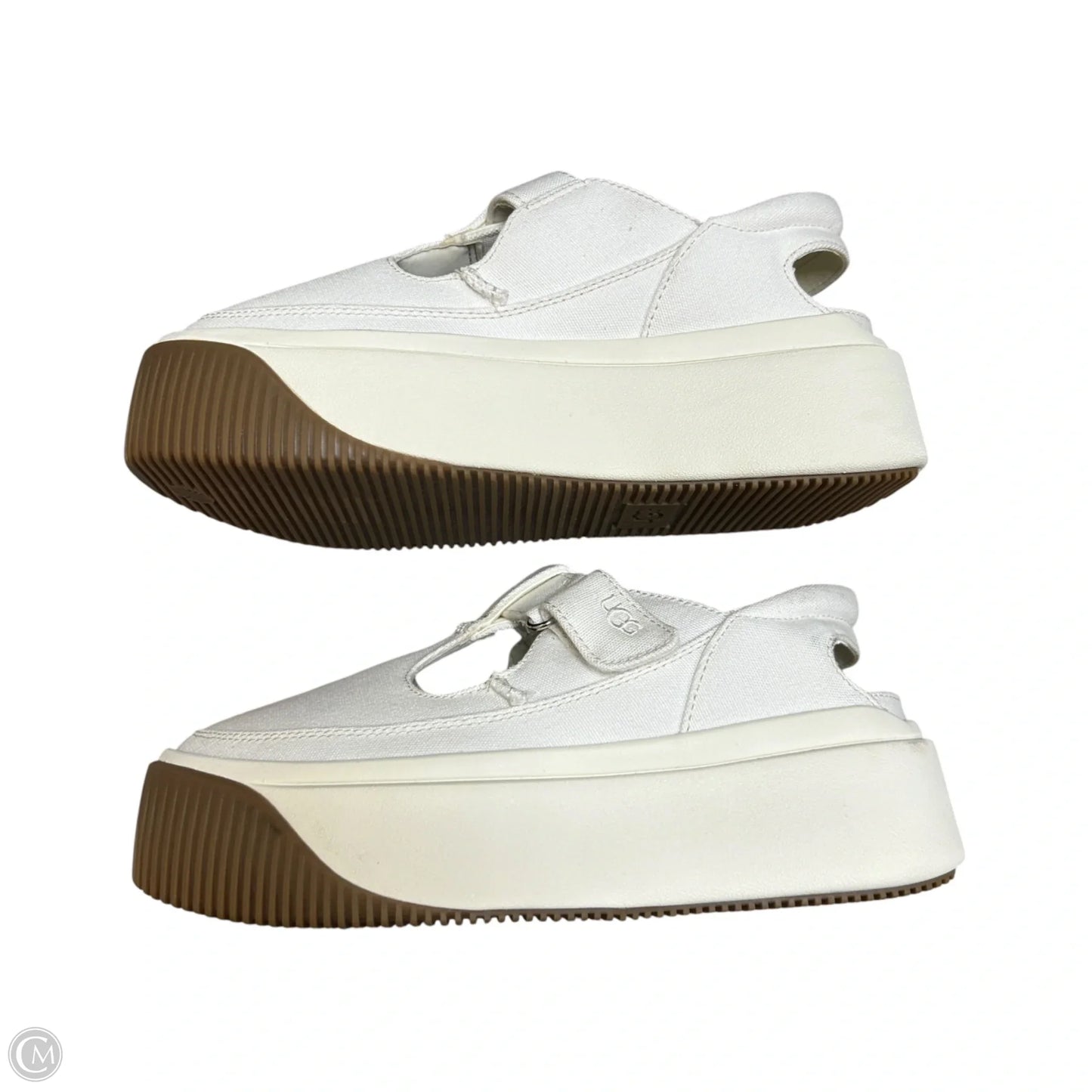 Shoes Designer By Ugg In White, Size: 6.5