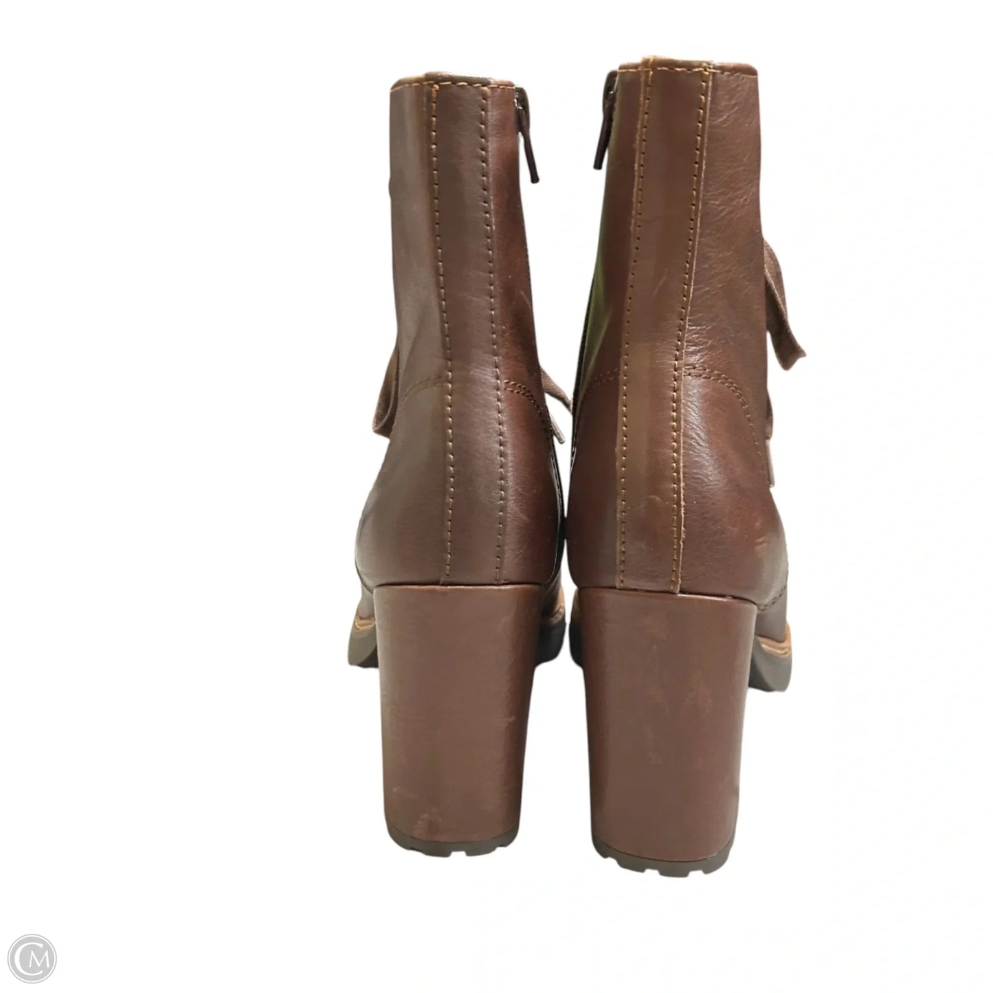 Boots Knee Heels By Naturalizer In Brown, Size: 5.5