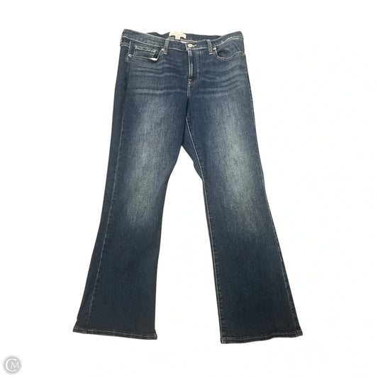 Jeans Straight By Lucky Brand In Blue, Size: 14