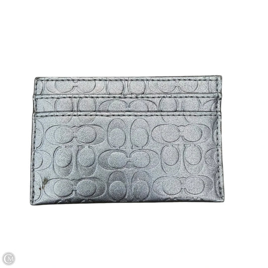 Id/card Holder Designer By Coach, Size: Small