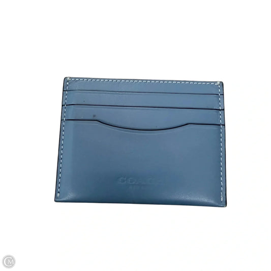 Id/card Holder Designer By Coach, Size: Small
