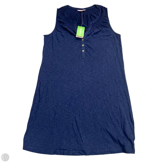 Dress Designer By Lilly Pulitzer In Navy, Size: L