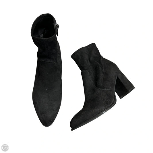 Boots Ankle Heels By Marc Fisher In Black, Size: 6.5