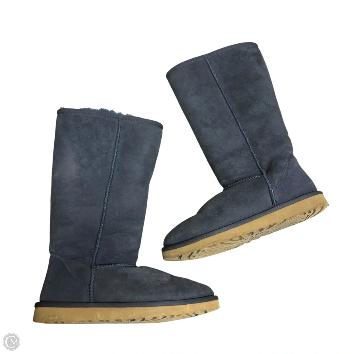 Boots Designer By Ugg In Blue, Size: 8