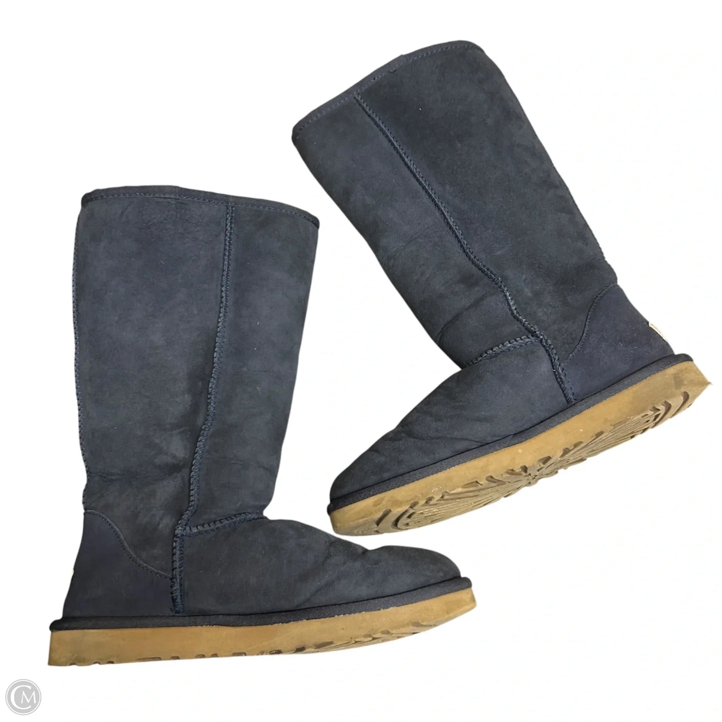 Boots Designer By Ugg In Blue, Size: 8