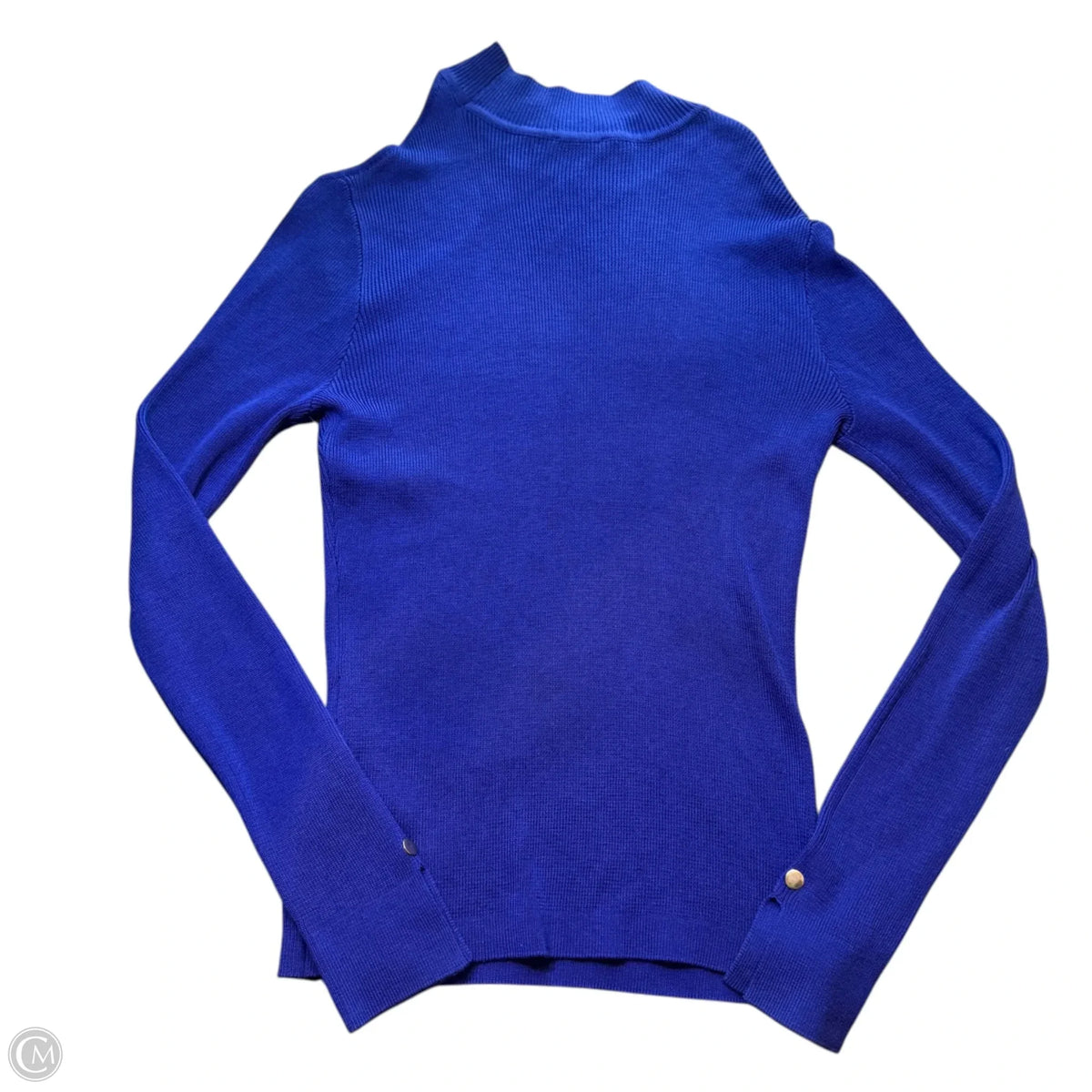 Top Long Sleeve Basic By Dynamite In Blue, Size: M