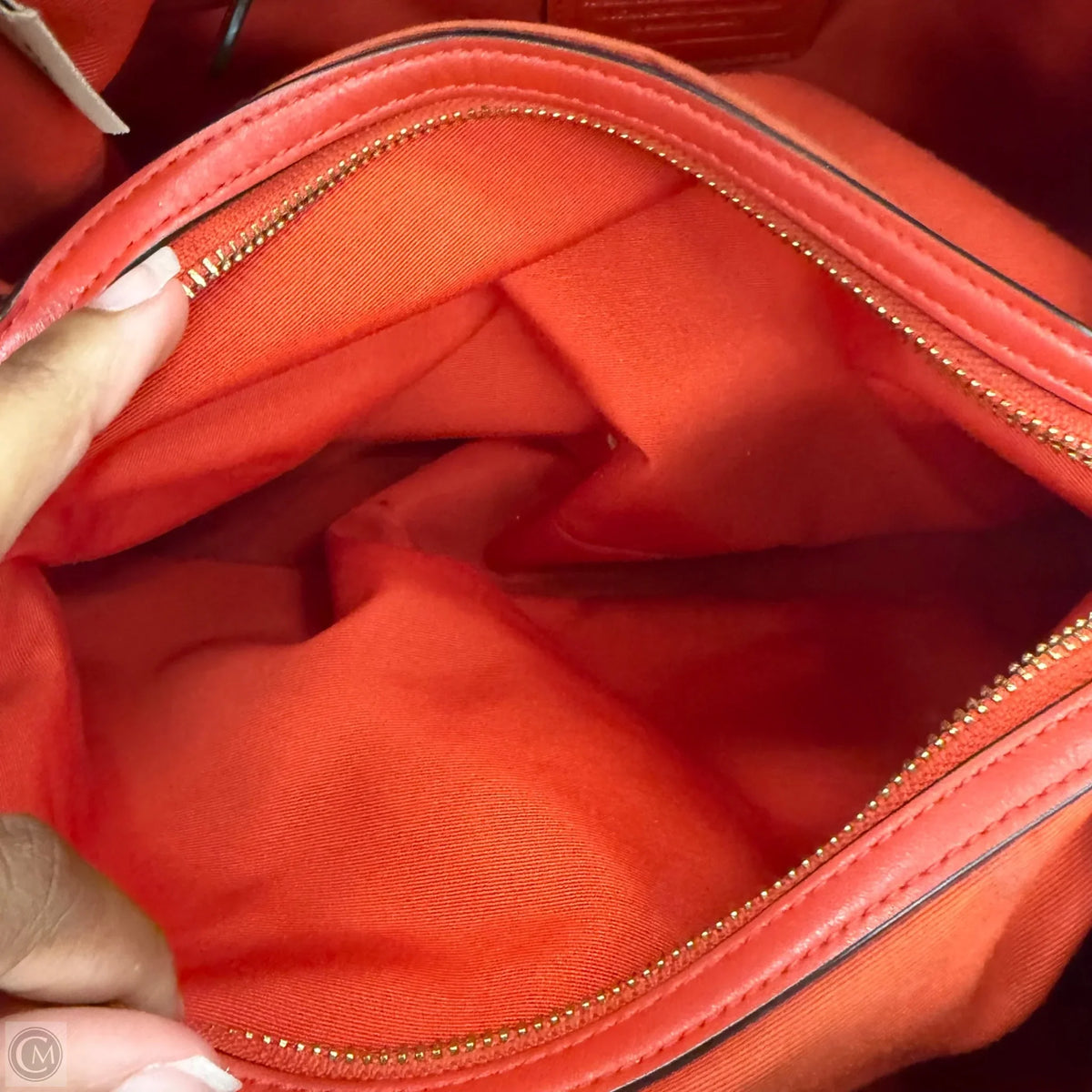 Handbag Designer By Coach, Size: Medium