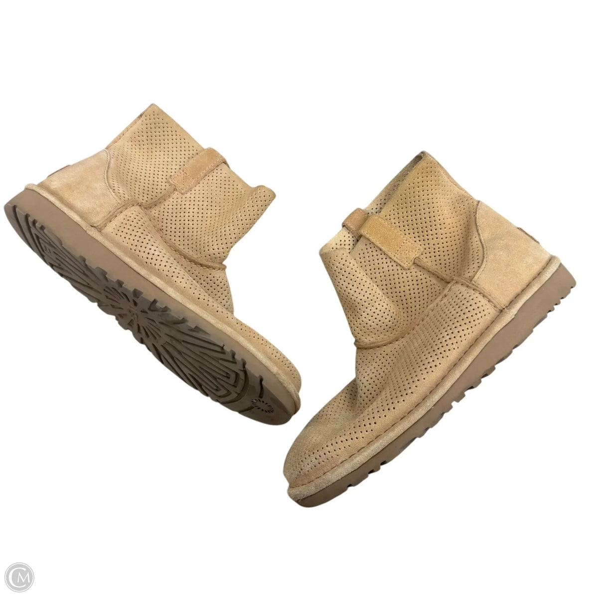 Boots Designer By Ugg In Tan, Size: 8