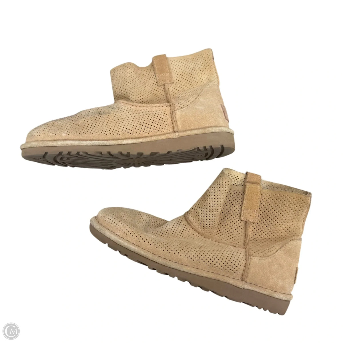 Boots Designer By Ugg In Tan, Size: 8