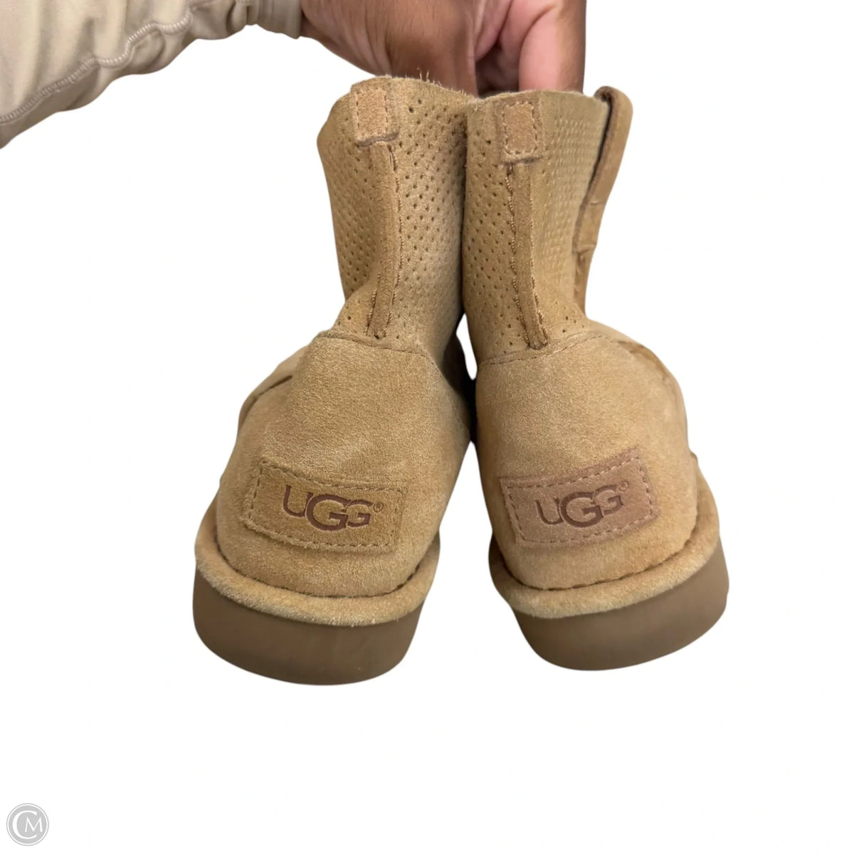 Boots Designer By Ugg In Tan, Size: 8