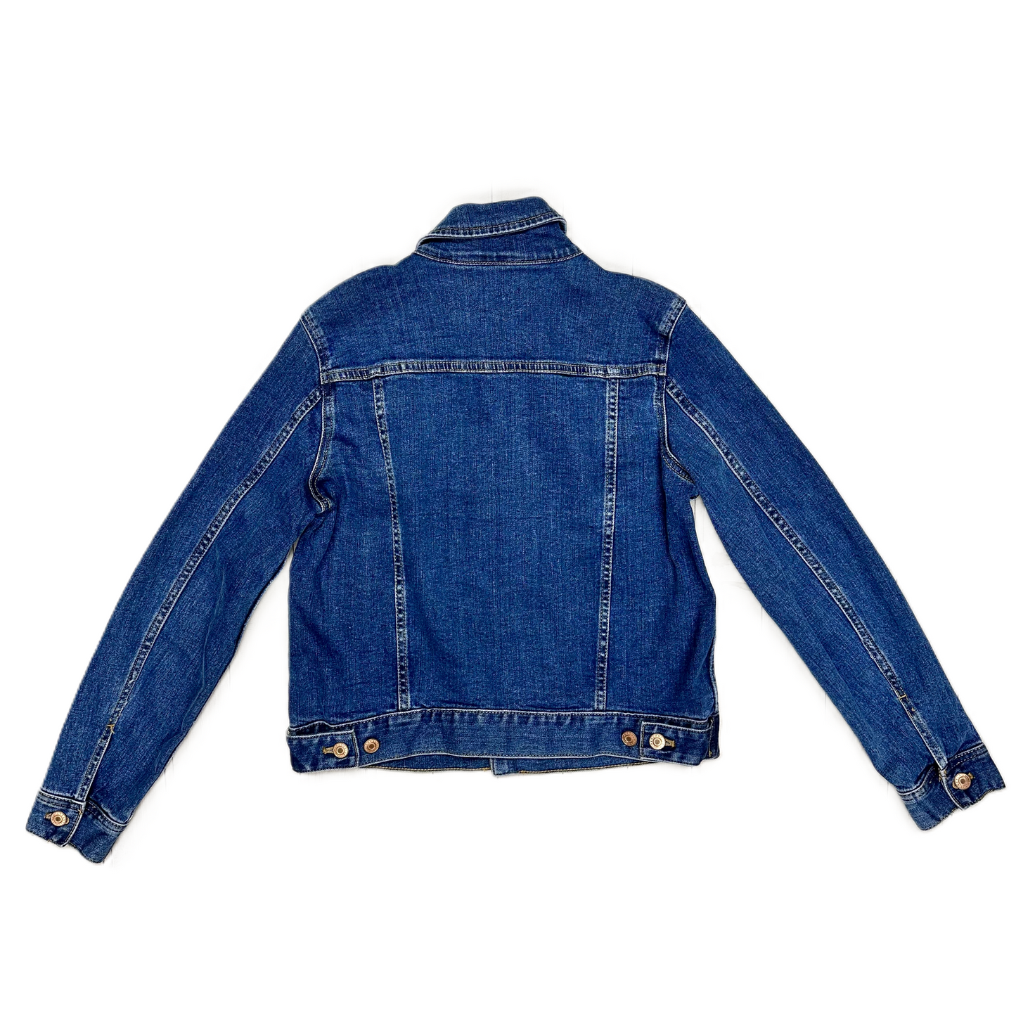 Jacket Denim By J Crew In Denim, Size: S