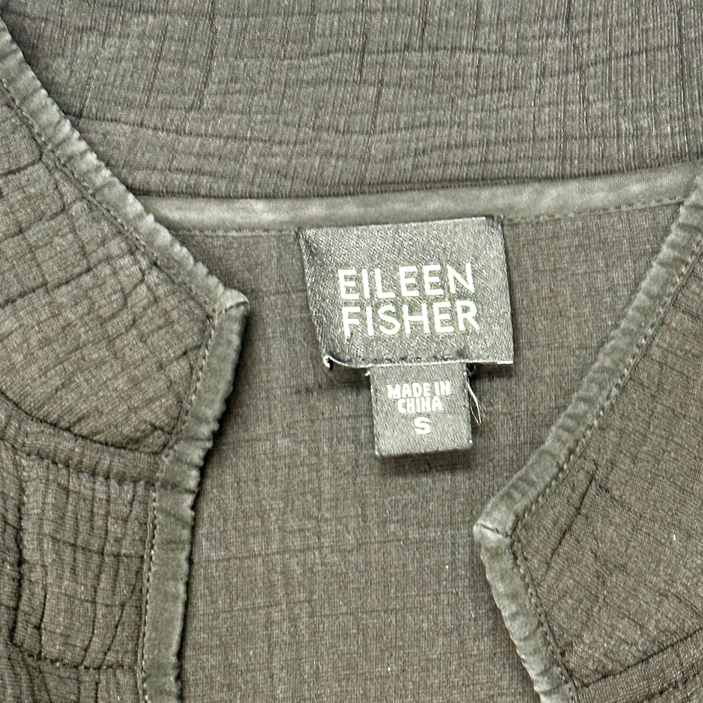 Blazer By Eileen Fisher In Black, Size: S