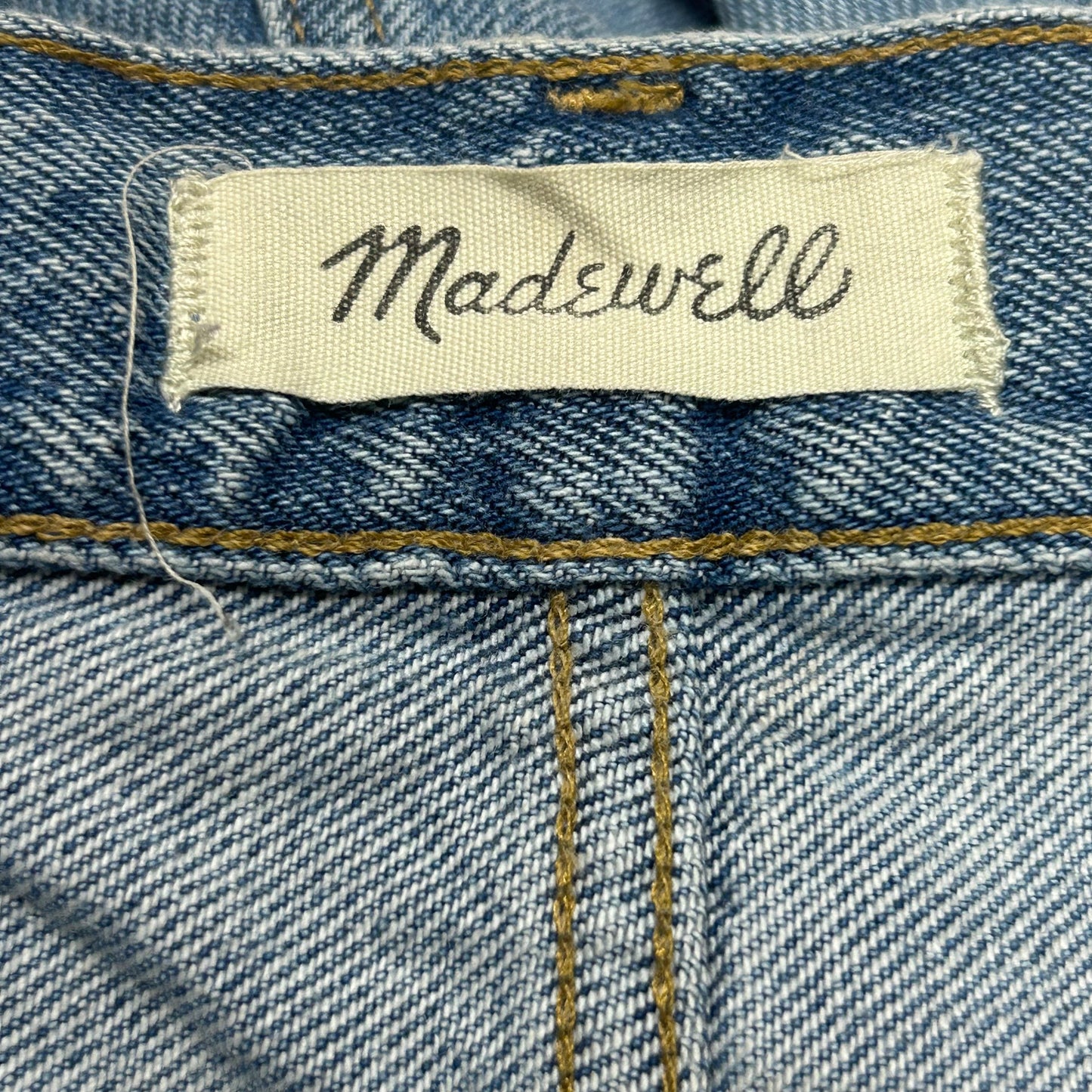 Blue Denim Jeans Boyfriend By Madewell, Size: 20