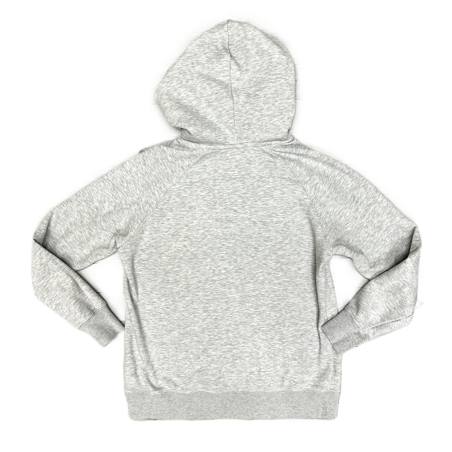 Sweatshirt Hoodie By The North Face In Grey & White, Size: M