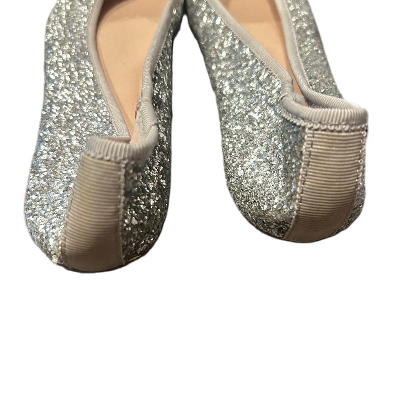 Silver Shoes Designer By Kate Spade, Size: 7