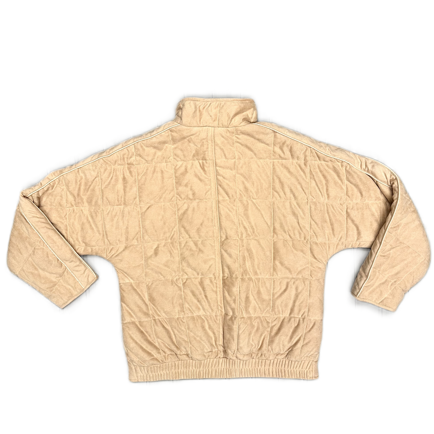 Coat Puffer & Quilted In Peach, Size: S