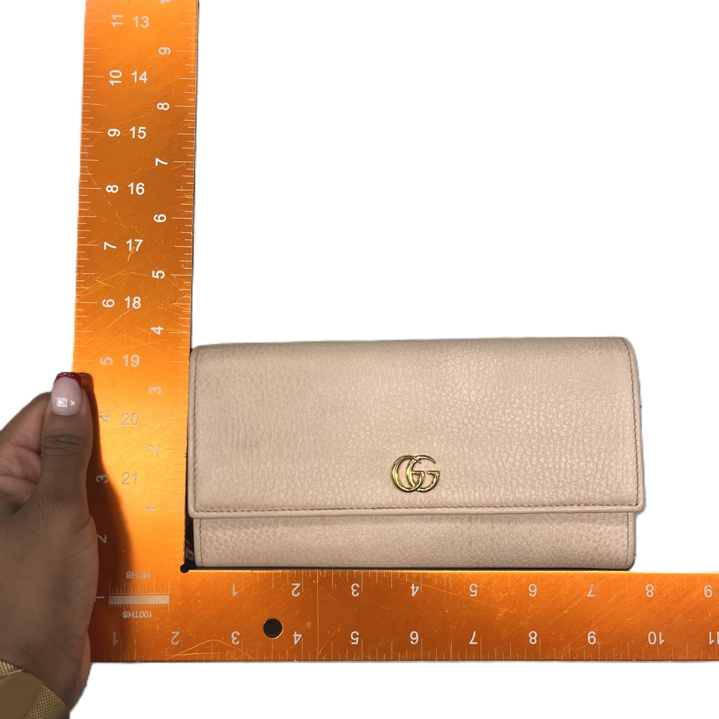 Wallet Luxury Designer By Gucci, Size: Large