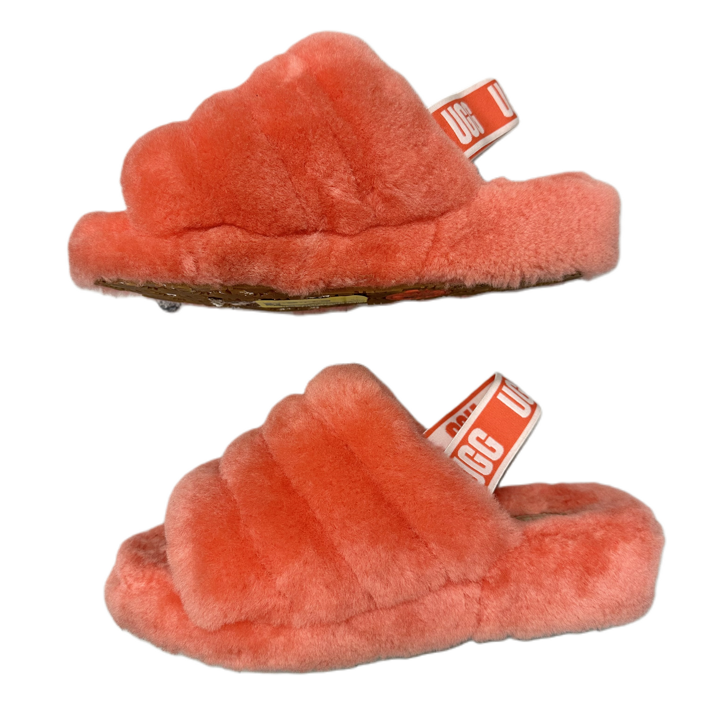 Sandals Designer By Ugg In Pink, Size: 8