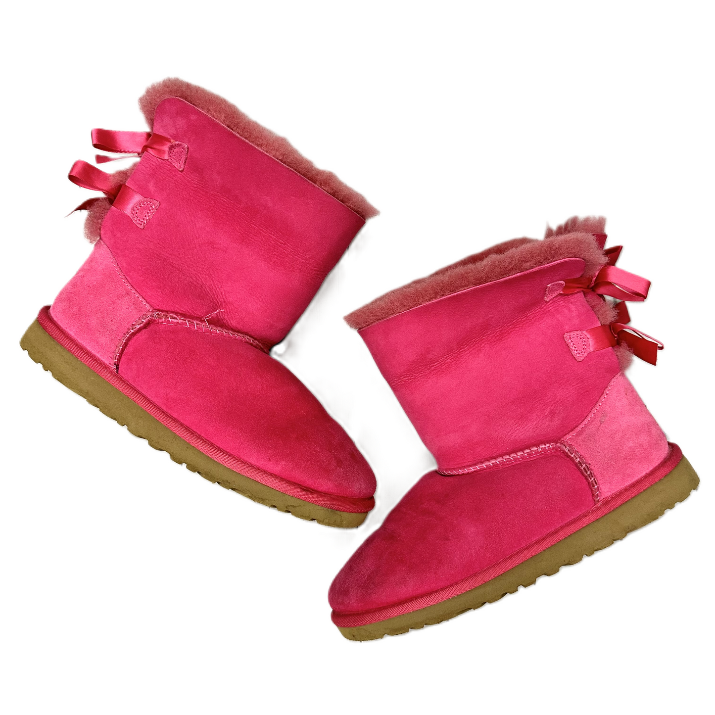 Boots Designer By Ugg In Pink, Size: 6