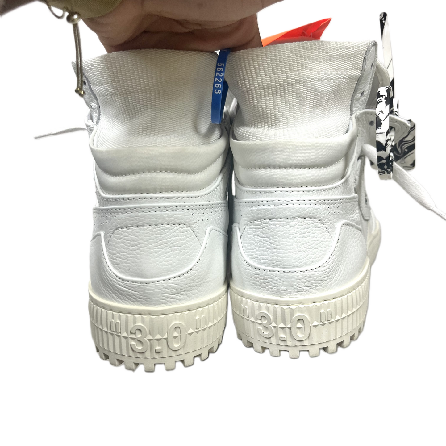 Shoes Luxury Designer By Off-white In White, Size: 10.5