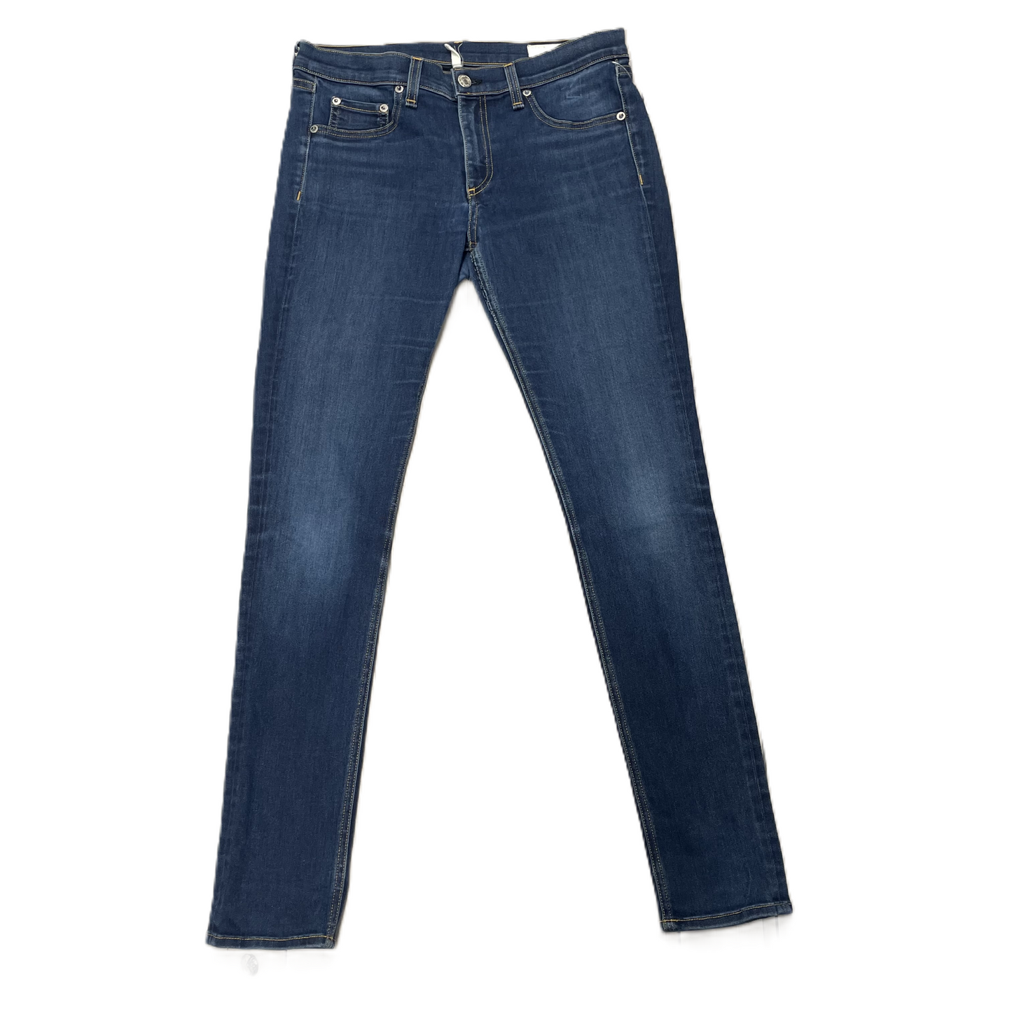 Jeans Skinny By Rag & Bones Jeans In Blue Denim, Size: 10