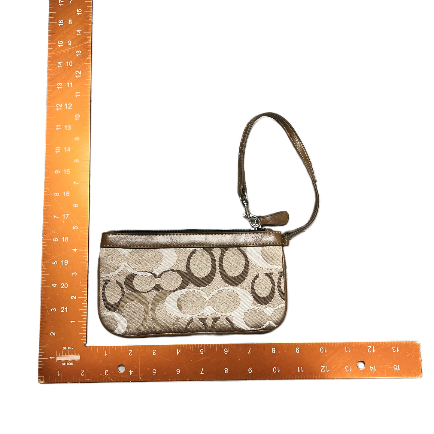 Wristlet Designer By Coach, Size: Small