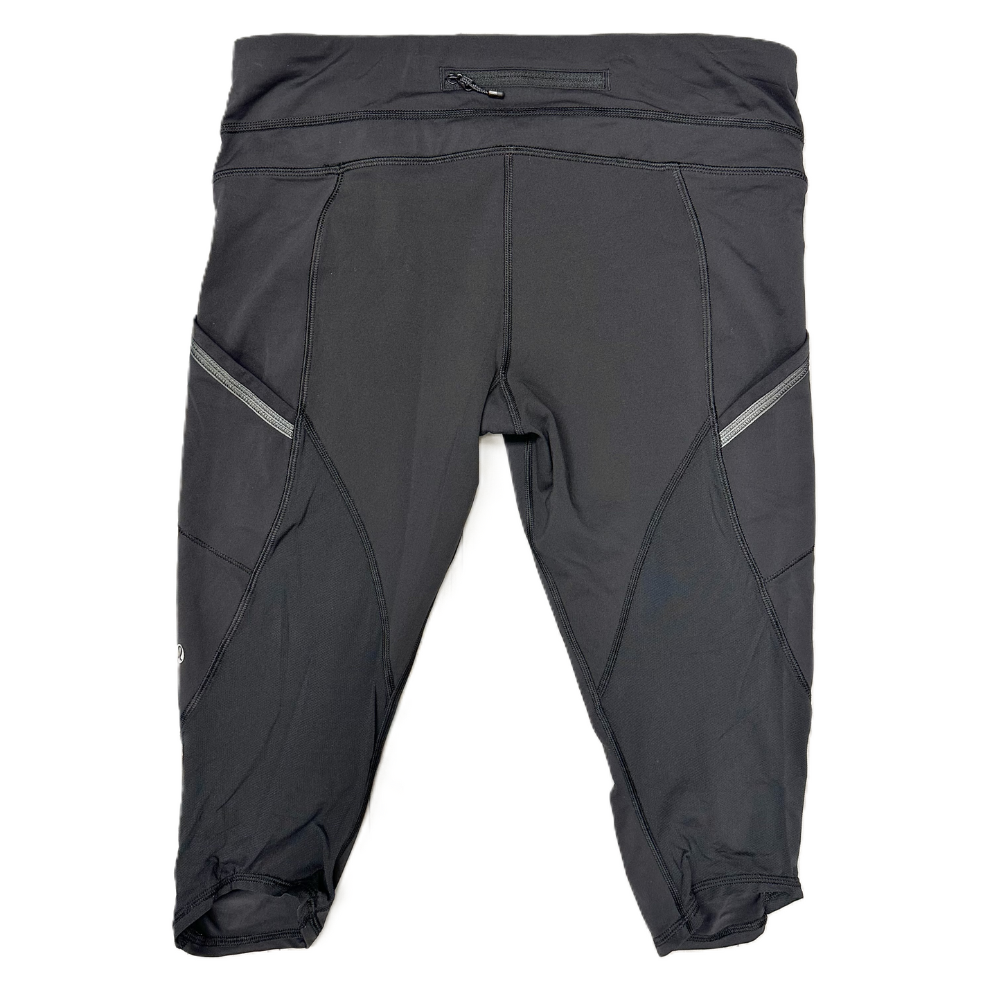 Athletic Capris By Lululemon In Black, Size: M