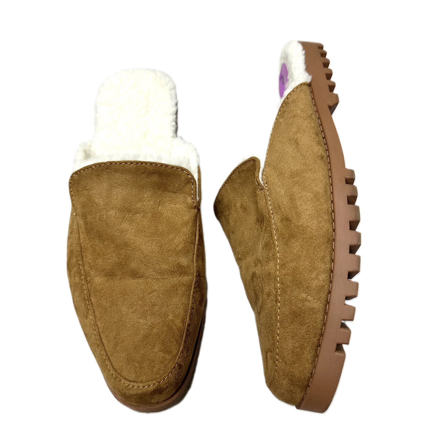 Shoes Flats By Gap In Brown & Cream, Size: 7