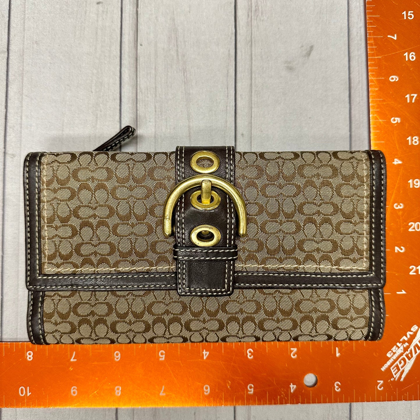 Wallet Designer By Coach, Size: Medium