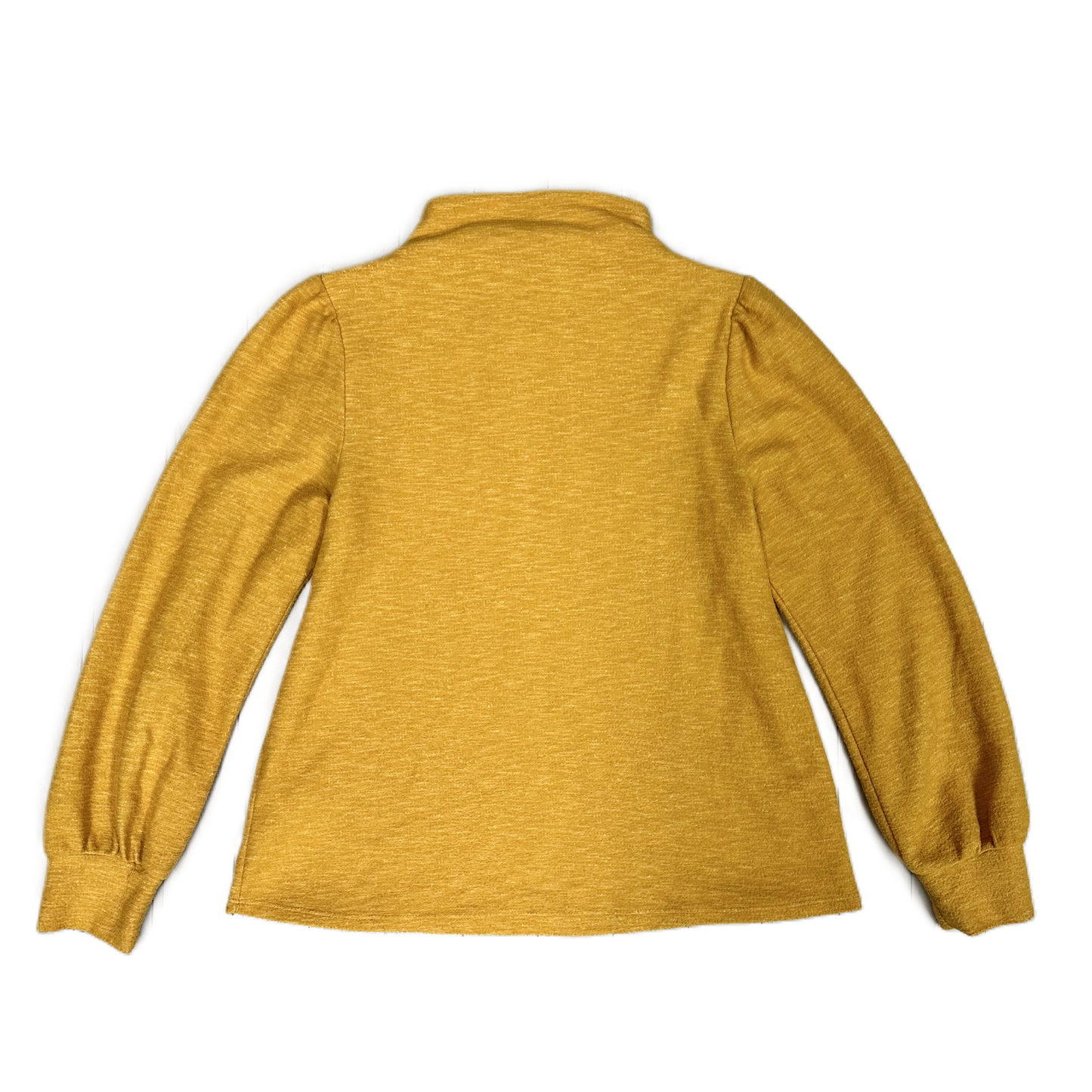 Sweater By Green Envelope In Yellow, Size: L