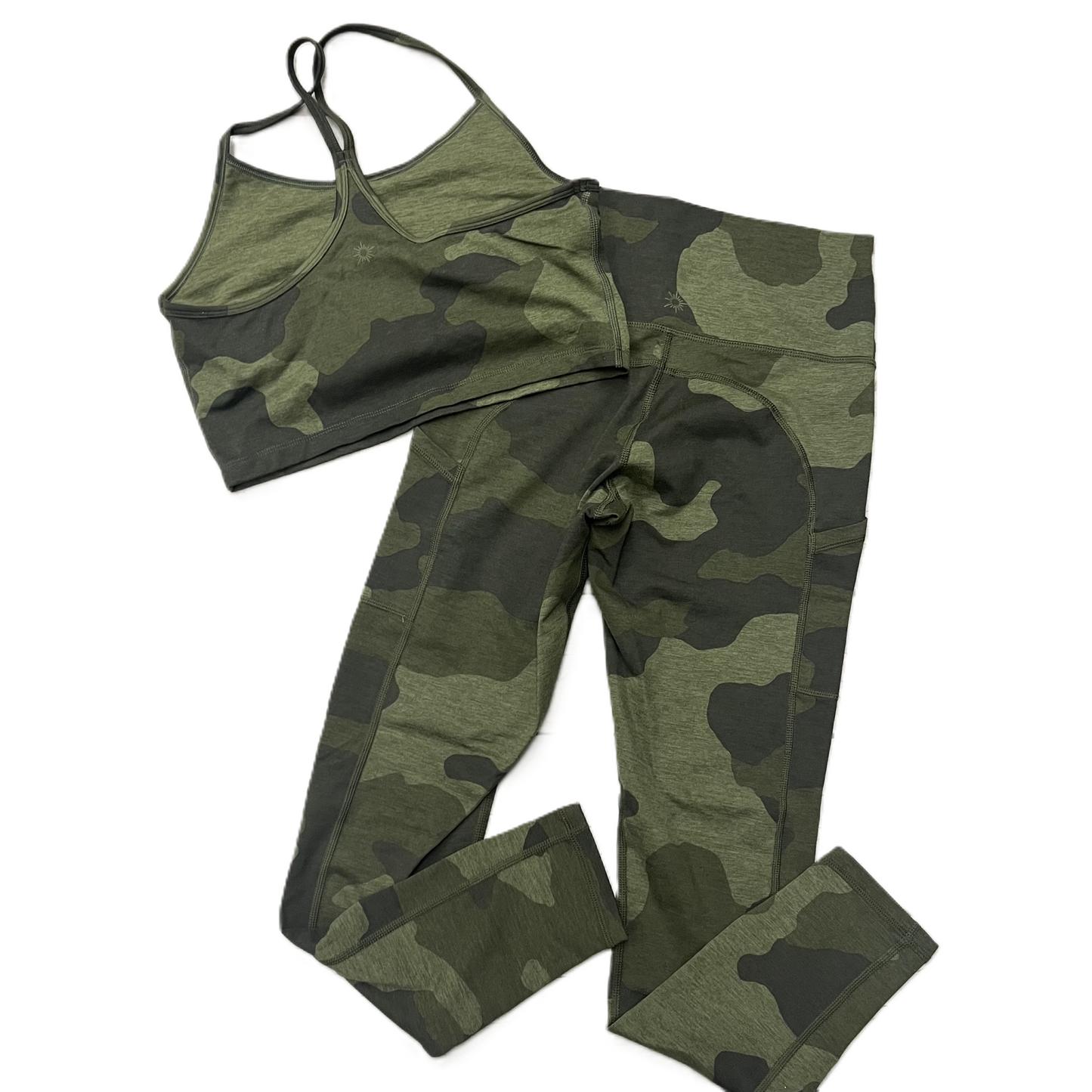 Athletic Pants 2pc By Aerie In Camouflage Print, Size: M