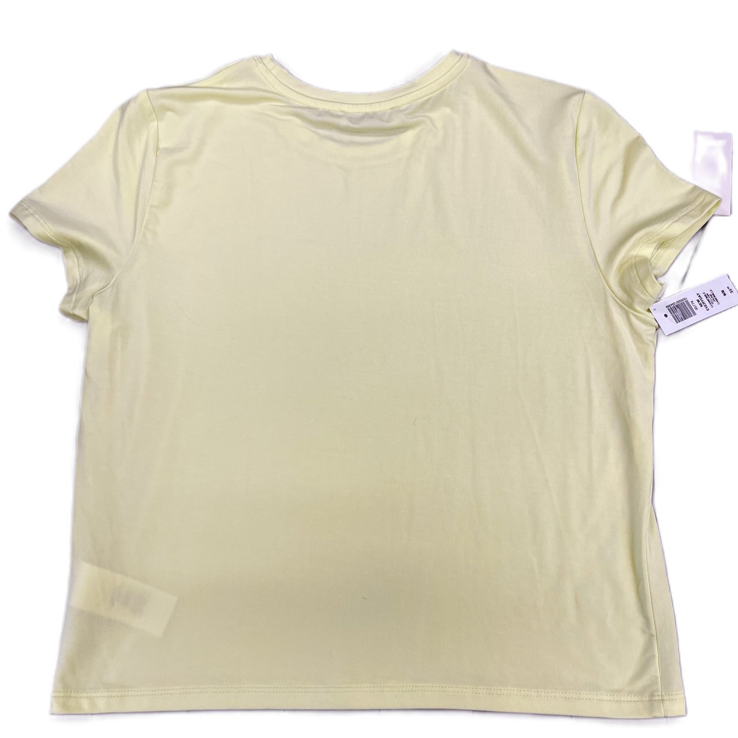 Yellow Top Short Sleeve By Babaton, Size: M
