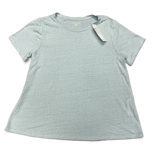 Blue Top Short Sleeve By Eileen Fisher, Size: Xs