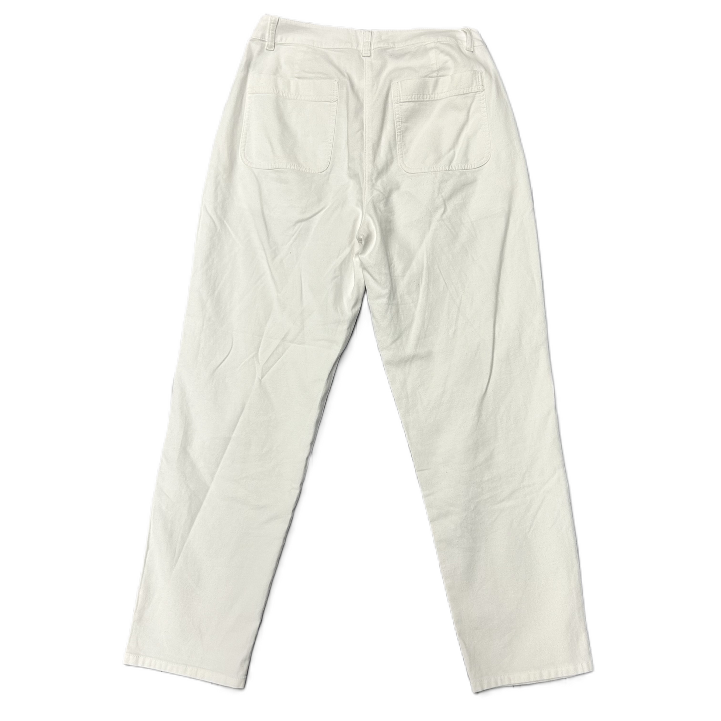 White Pants Chinos & Khakis By Eileen Fisher, Size: 4