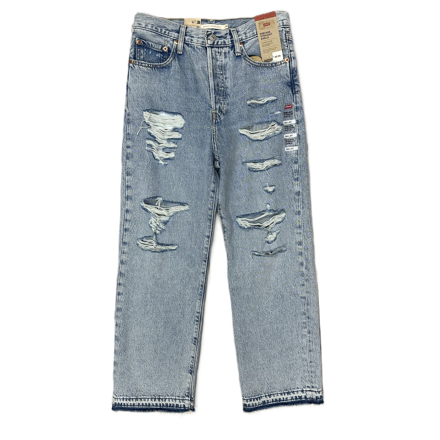 Jeans Straight By Levis In Blue, Size: 6