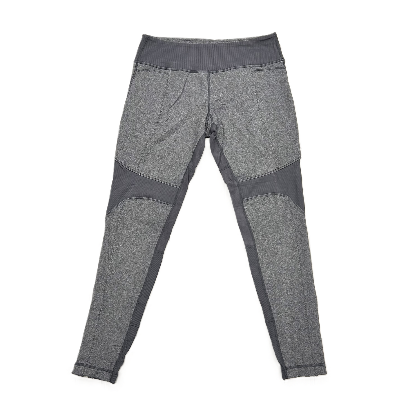 Athletic Leggings By Lululemon In Grey, Size: 10