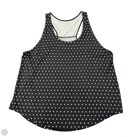 Top Short Sleeve Designer By Kate Spade In Black & White, Size: L