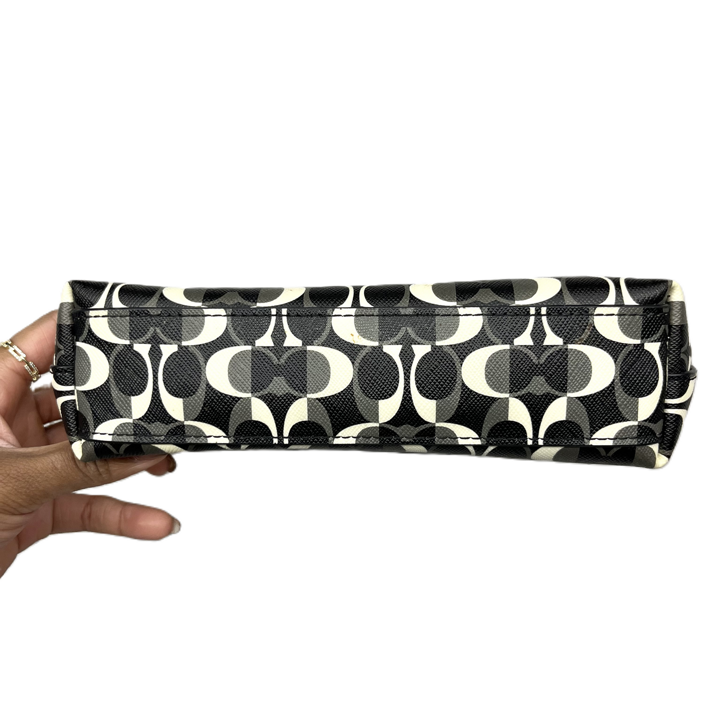 Makeup Bag Designer By Coach, Size: Medium