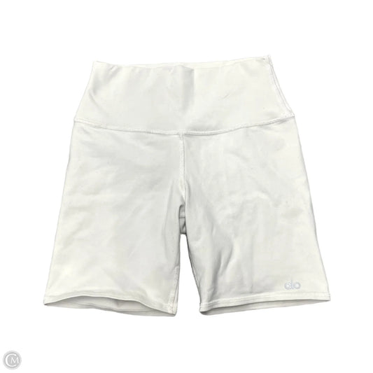 Athletic Shorts By Alo In White, Size: S