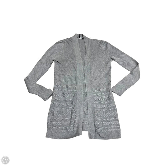 Sweater Cardigan By White House Black Market In Grey, Size: S
