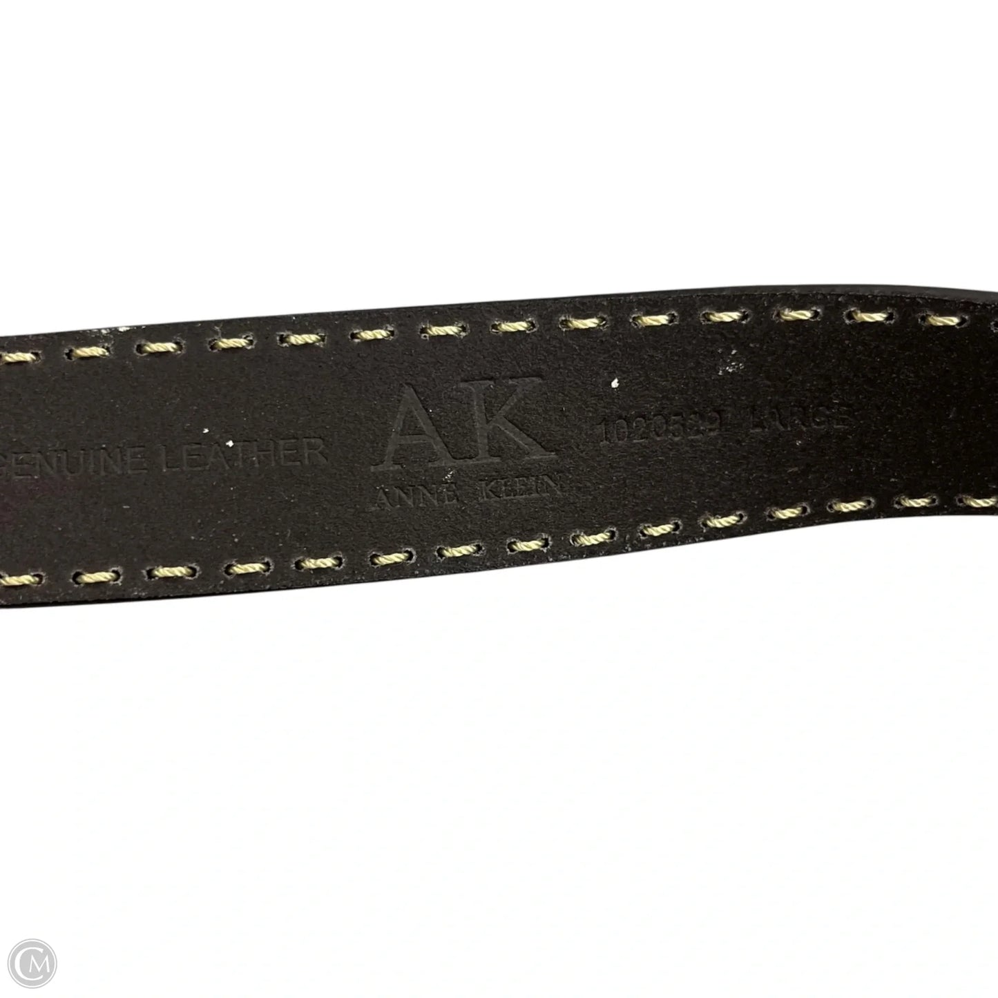 Belt Leather By Anne Klein, Size: Large