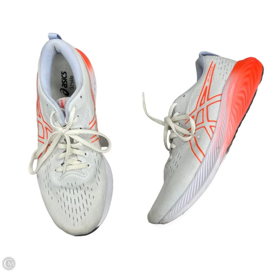 Shoes Athletic By Asics In Blue & Orange, Size: 9