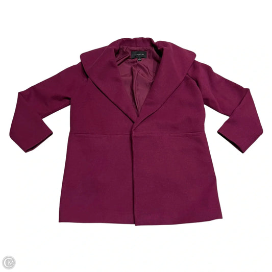 Coat Parka By Ann Taylor In Purple, Size: Xs