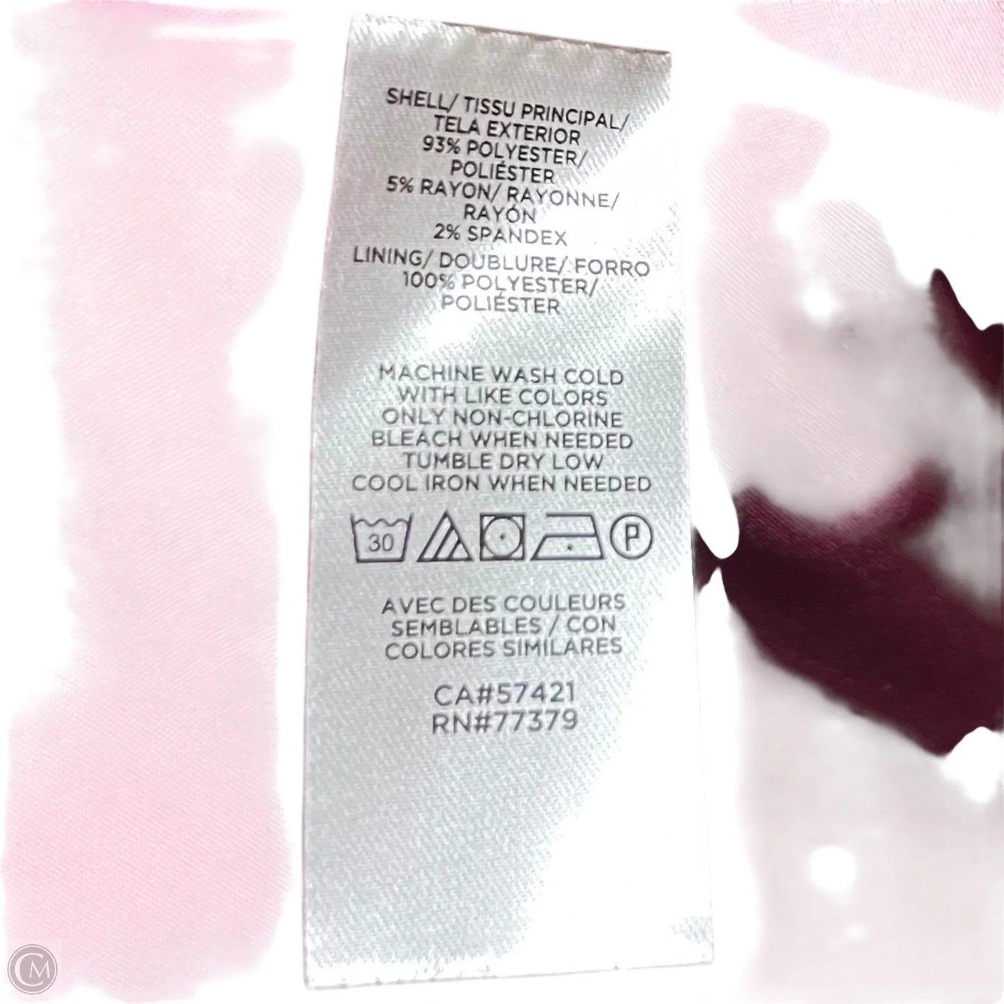 Coat Parka By Ann Taylor In Purple, Size: Xs