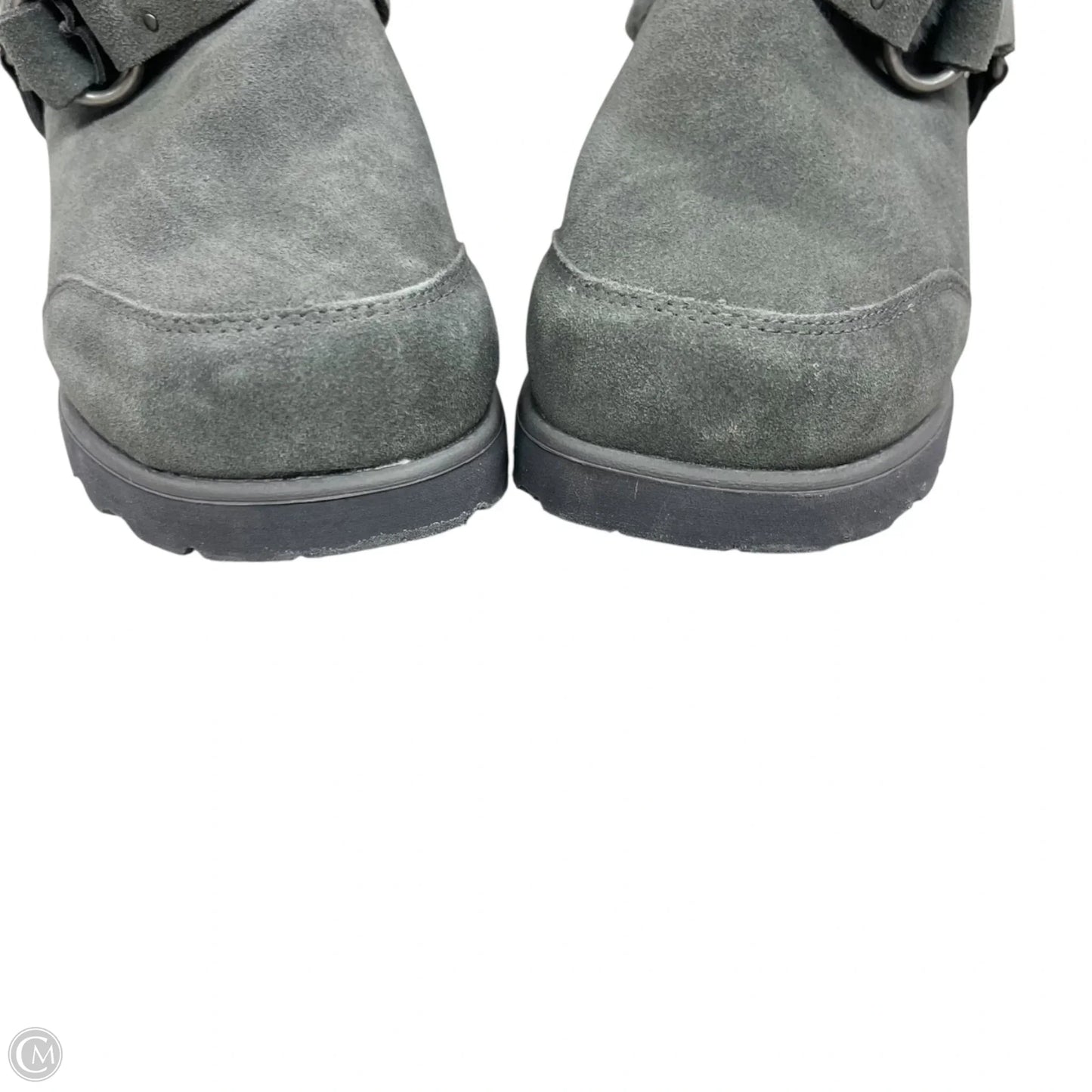 Boots Ankle Heels By Bearpaw In Grey, Size: 9